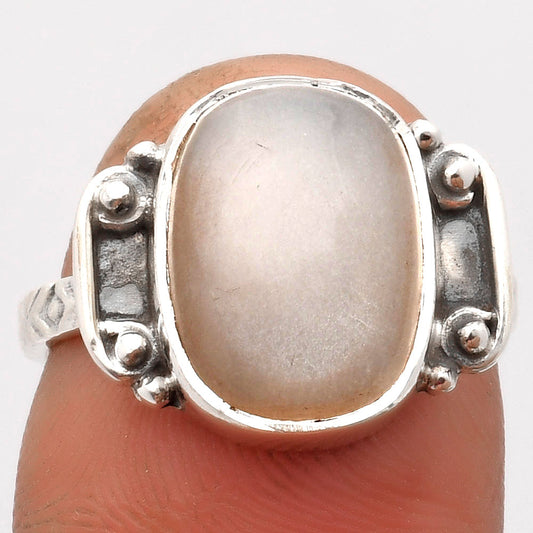 Natural Srilankan Moonstone Ring size-7 R-1121 SDR162836