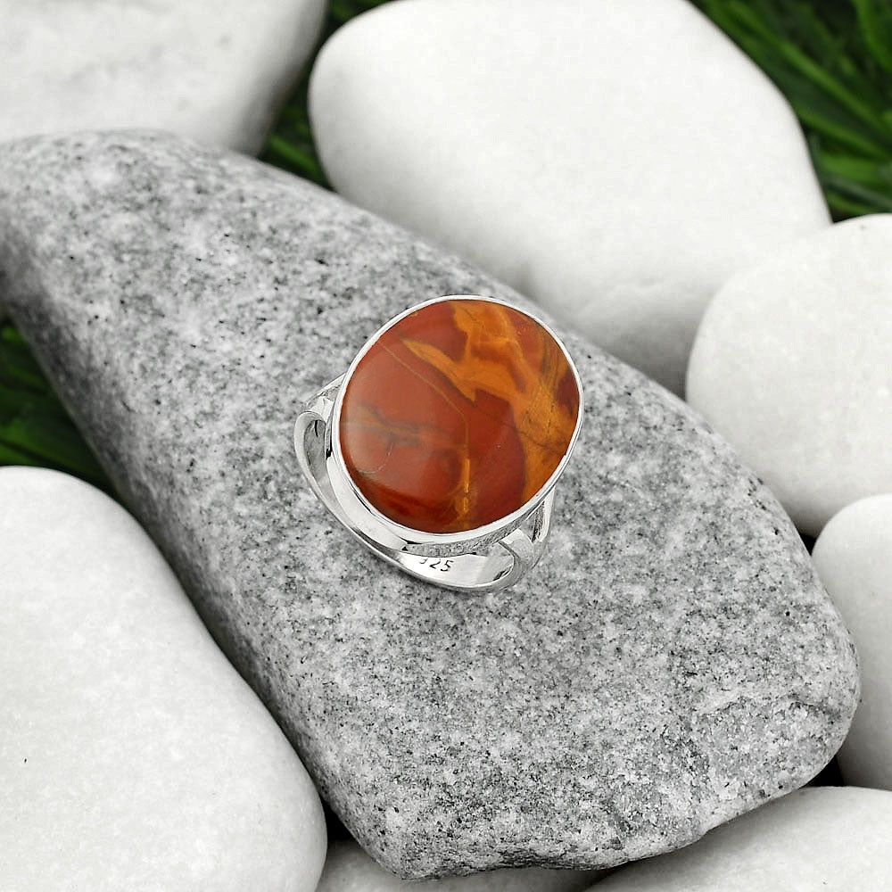 Natural Noreena Jasper Ring size-7.5 R-1002 SDR163050