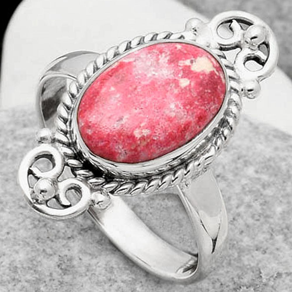 Natural Pink Thulite - Norway Ring size-9.5 R-1500 SDR163122