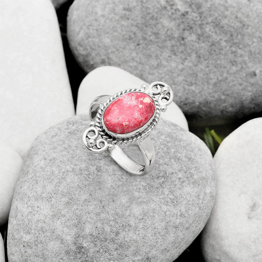 Natural Pink Thulite - Norway Ring size-9.5 R-1500 SDR163122
