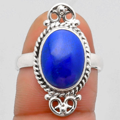 Natural Lapis - Afghanistan Ring size-8.5 R-1500 SDR163144
