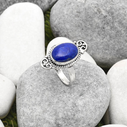 Natural Lapis - Afghanistan Ring size-9.5 R-1500 SDR163149