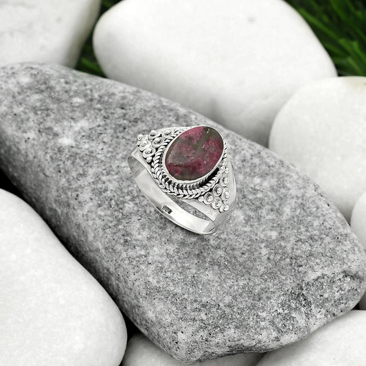 Natural Tourmaline Quartz Ring size-8.5 R-1396 SDR163241