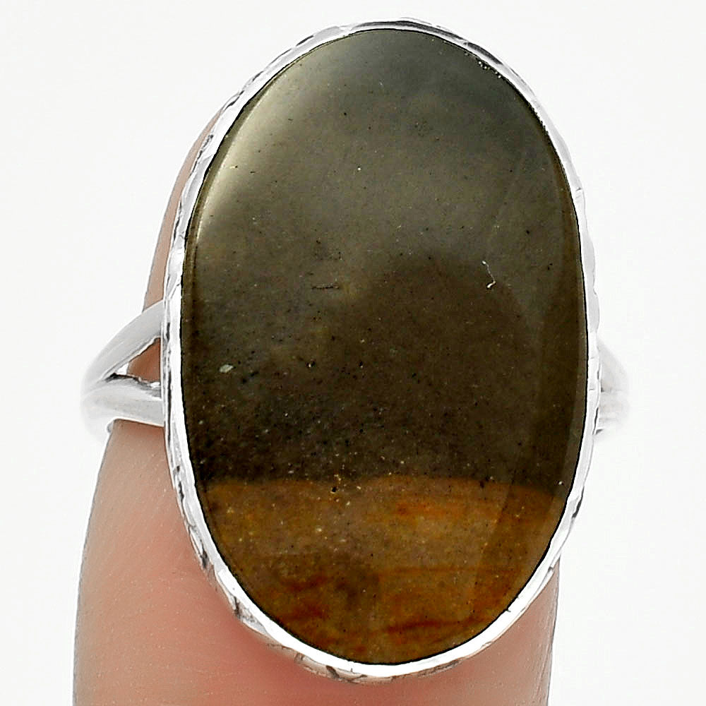 Natural Polygram Jasper Ring size-8 R-1191 SDR163939