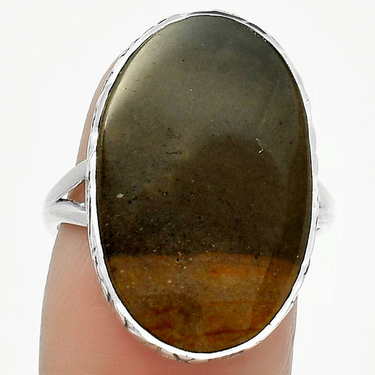 Natural Polygram Jasper Ring size-8 R-1191 SDR163939