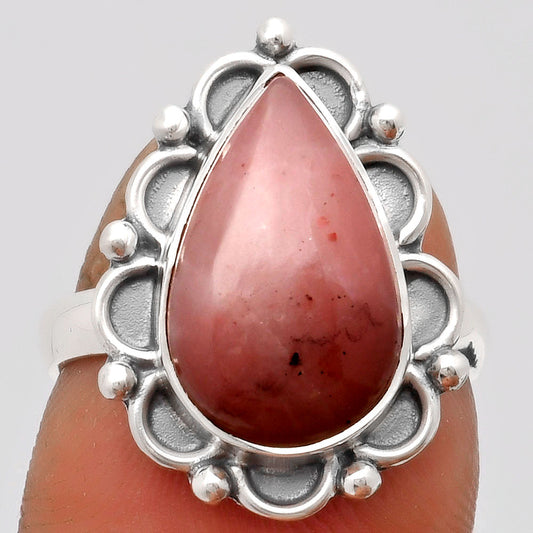 Natural Guava Quartz - Brazil Ring size-7 R-1092 SDR164028