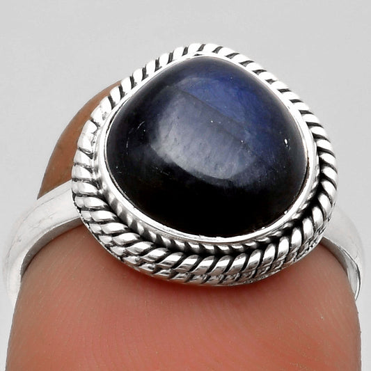 Blue Fire Labradorite - Madagascar Ring size-7 R-1009 SDR164177