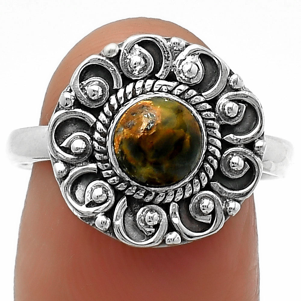 Natural Pietersite - Namibia Ring size-8 R-1563 SDR164345