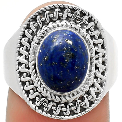 Natural Lapis - Afghanistan Ring size-8.5 R-1279 SDR164519