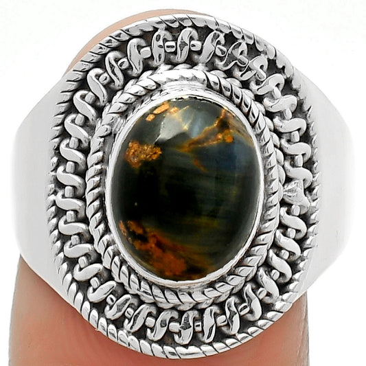 Natural Pietersite - Namibia Ring size-8.5 R-1279 SDR164525