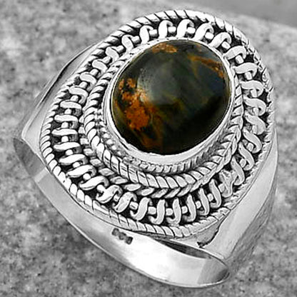 Natural Pietersite - Namibia Ring size-8.5 R-1279 SDR164525