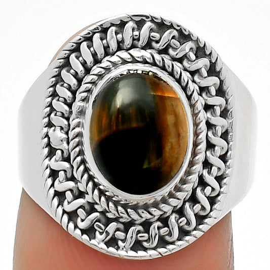 Natural Pietersite - Namibia Ring size-7.5 R-1279 SDR164534