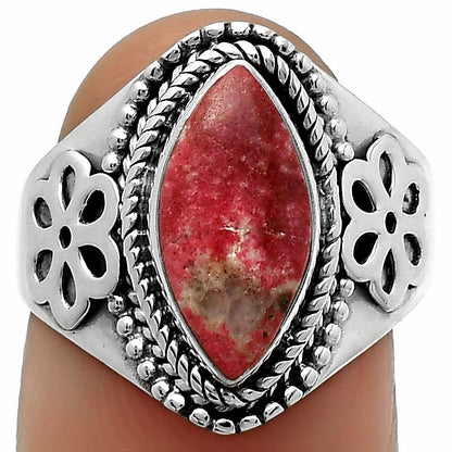 Natural Pink Thulite - Norway Ring size-8 R-1541 SDR164703