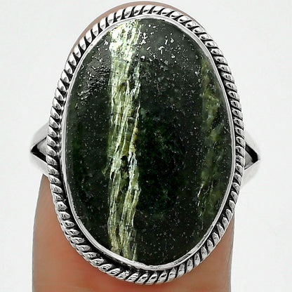 Natural Chrysotile Ring size-8.5 R-1010 SDR165689