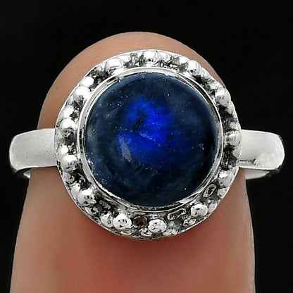 Blue Fire Labradorite - Madagascar Ring size-7 R-1096 SDR166033