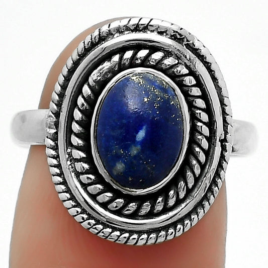 Natural Lapis - Afghanistan Ring size-8 R-1097 SDR166218