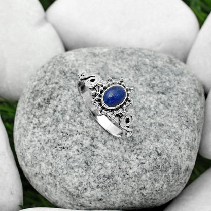 Natural Lapis - Afghanistan Ring size-8 R-1099 SDR166398