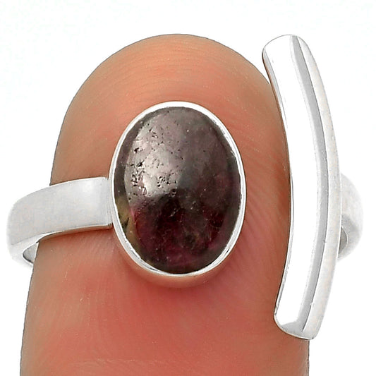 Natural Tourmaline Quartz Ring size-9 R-1457 SDR167249