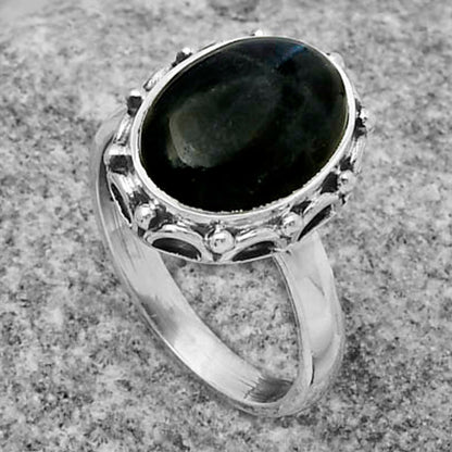 Blue Fire Labradorite - Madagascar Ring size-7.5 R-1198 SDR167292