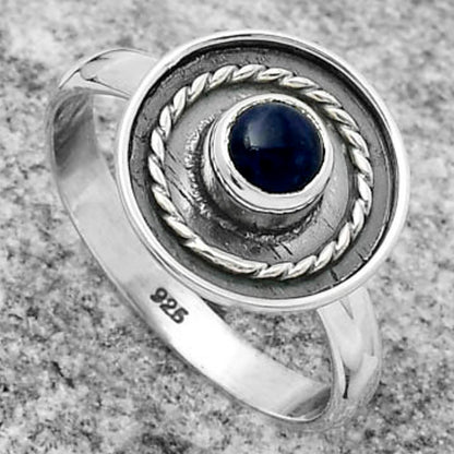 Natural Sodalite Ring size-8.5 R-1439 SDR167692