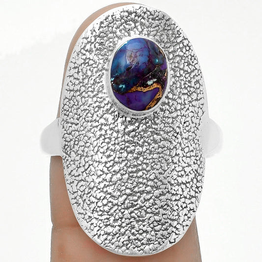 Copper Purple Turquoise - Arizona Ring size-9.5 R-1550 SDR167765