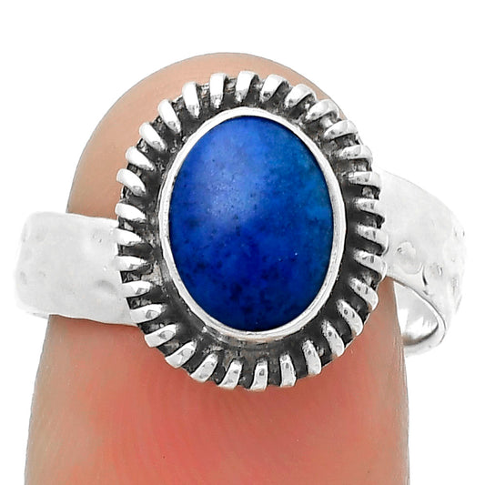 Natural Lapis - Afghanistan Ring size-7.5 R-1279 SDR167857