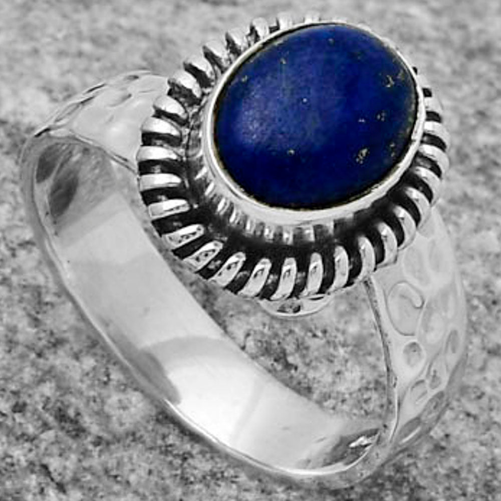 Natural Lapis - Afghanistan Ring size-7.5 R-1279 SDR167864
