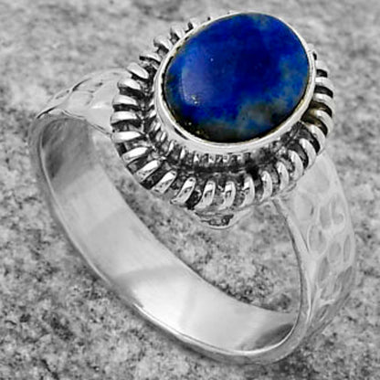 Natural Lapis - Afghanistan Ring size-8 R-1279 SDR167867