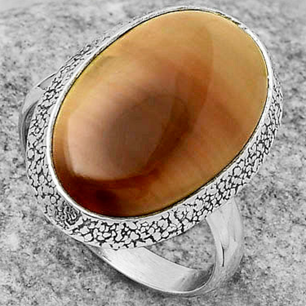 Natural Imperial Jasper - Mexico Ring size-8.5 R-1307 SDR168259