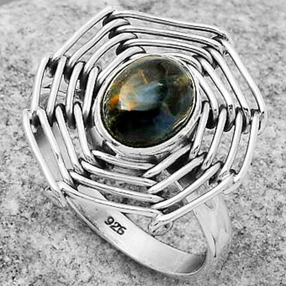 Wire Wrap - Pietersite - Namibia Ring size-9.5 R-1445 SDR168413