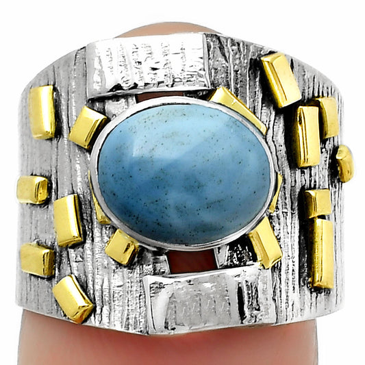 Two Tone - Natural Owyhee Opal Ring size-7 R-1543 SDR168456