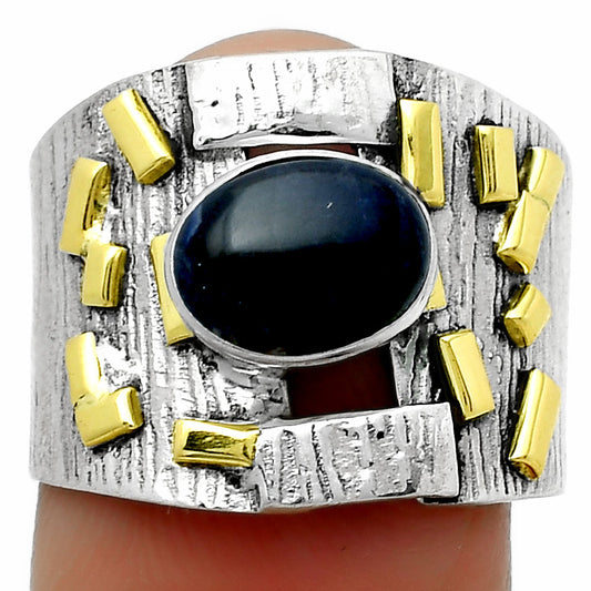 Two Tone - Natural Sodalite Ring size-7.5 R-1543 SDR168462