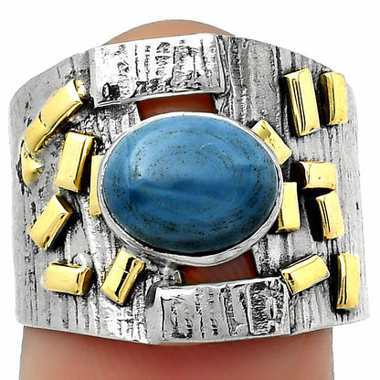 Two Tone - Natural Owyhee Opal Ring size-7.5 R-1543 SDR168470