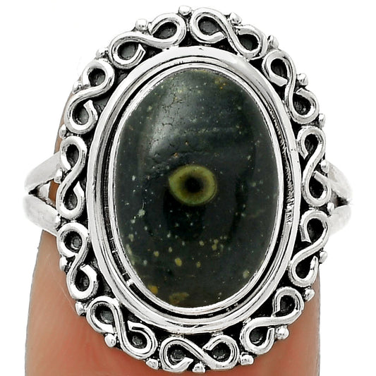 Natural Star Galaxy Jasper Ring size-7 R-1164 SDR168518