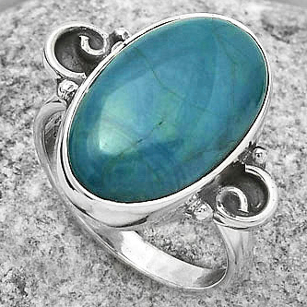 Natural Azurite Chrysocolla Ring size-7 R-1218 SDR168709