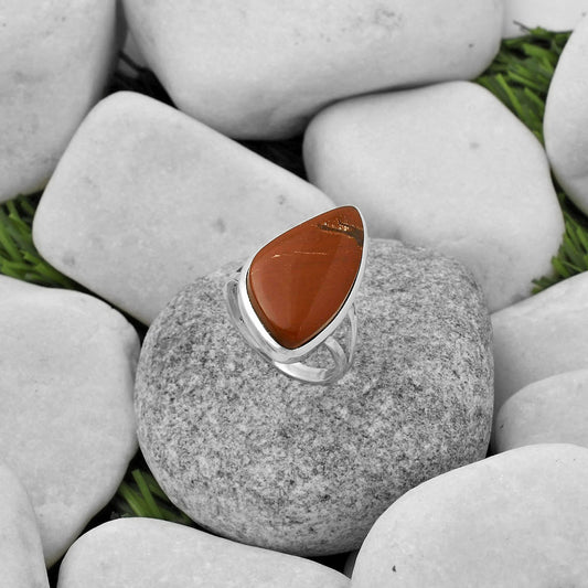 Natural Tabu Jasper Ring size-8.5 R-1005 SDR169419