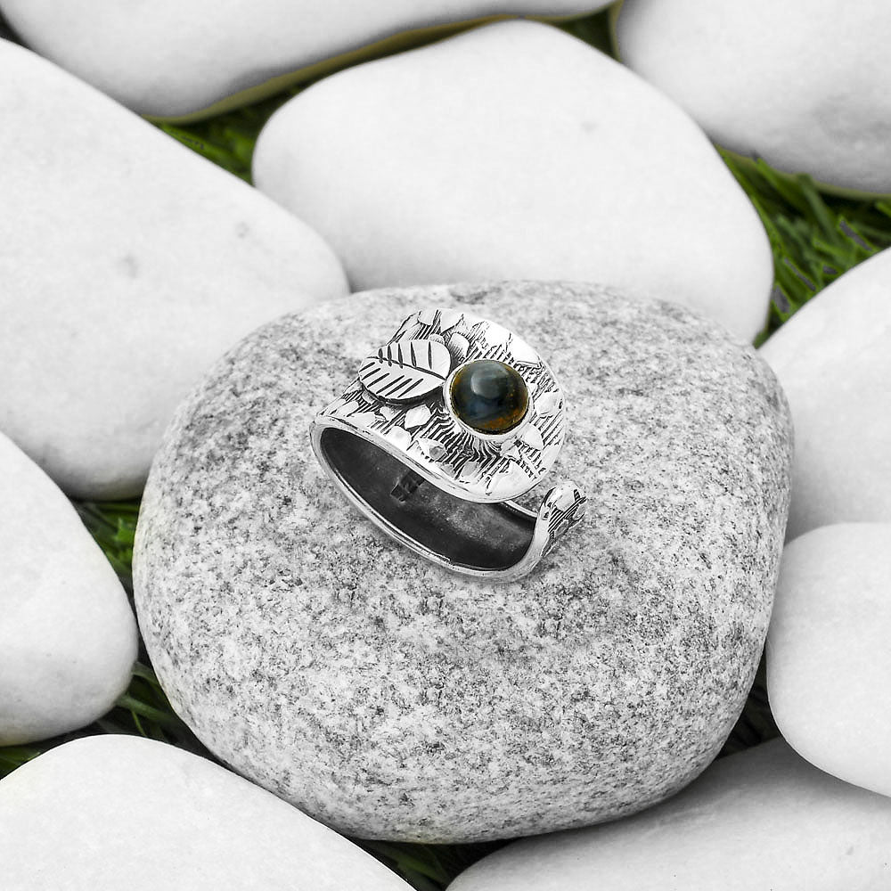 Adjustable - Pietersite - Namibia Ring size-7 R-1319 SDR169890