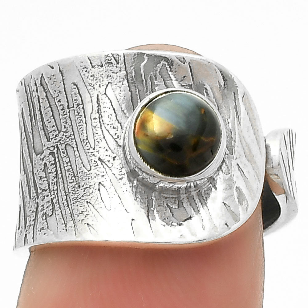 Adjustable - Pietersite - Namibia Ring size-6.5 R-1319 SDR169922