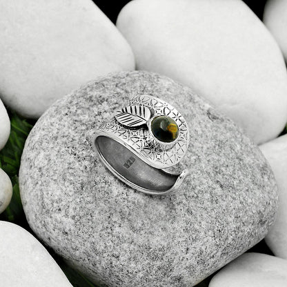 Adjustable - Pietersite - Namibia Ring size-7 R-1319 SDR170254