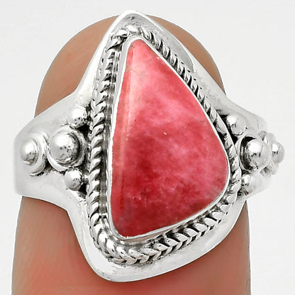 Natural Pink Thulite - Norway Ring size-7.5 R-1420 SDR170269