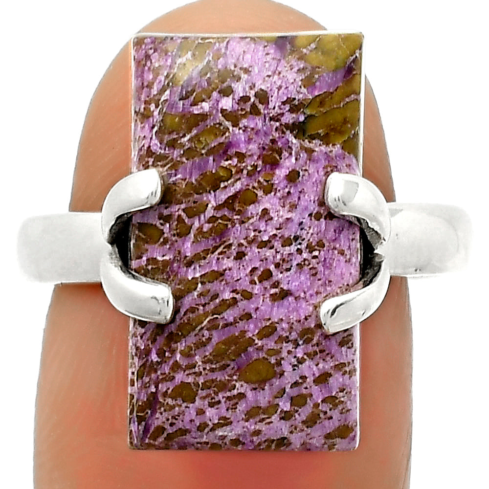 Natural Purpurite - South Africa Ring size-8 R-1504 SDR170347