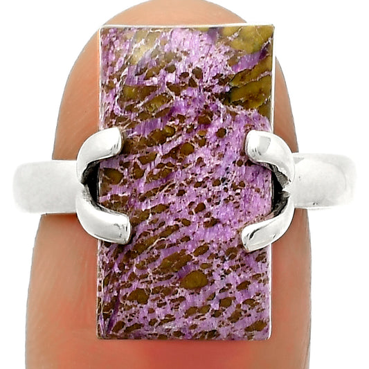 Natural Purpurite - South Africa Ring size-8 R-1504 SDR170347