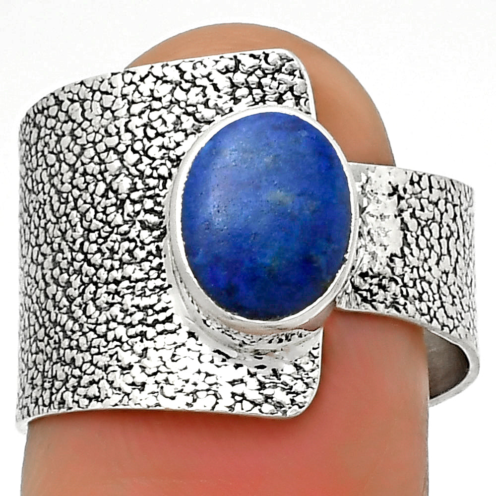 Natural Lapis - Afghanistan Ring size-7.5 R-1606 SDR170362