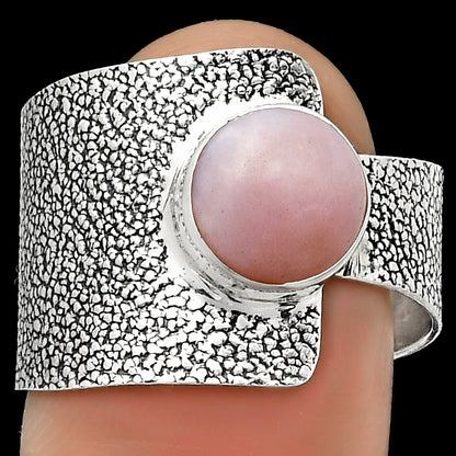 Natural Pink Opal - Australia Ring size-8.5 R-1606 SDR170401