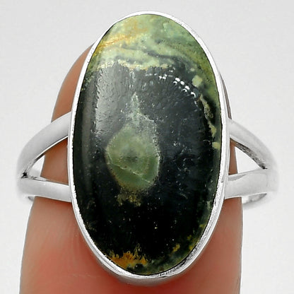 Natural Star Galaxy Jasper Ring size-8.5 R-1002 SDR170518