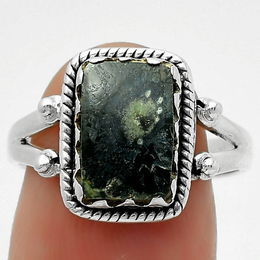 Natural Star Galaxy Jasper Ring size-8 R-1474 SDR170520