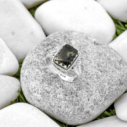 Natural Star Galaxy Jasper Ring size-8 R-1474 SDR170520