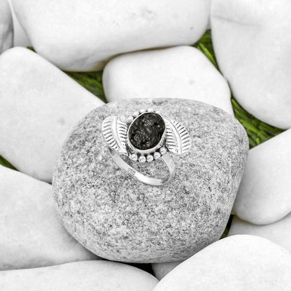 Southwest Design - Tektite Rough Ring size-8.5 R-1272 SDR170792