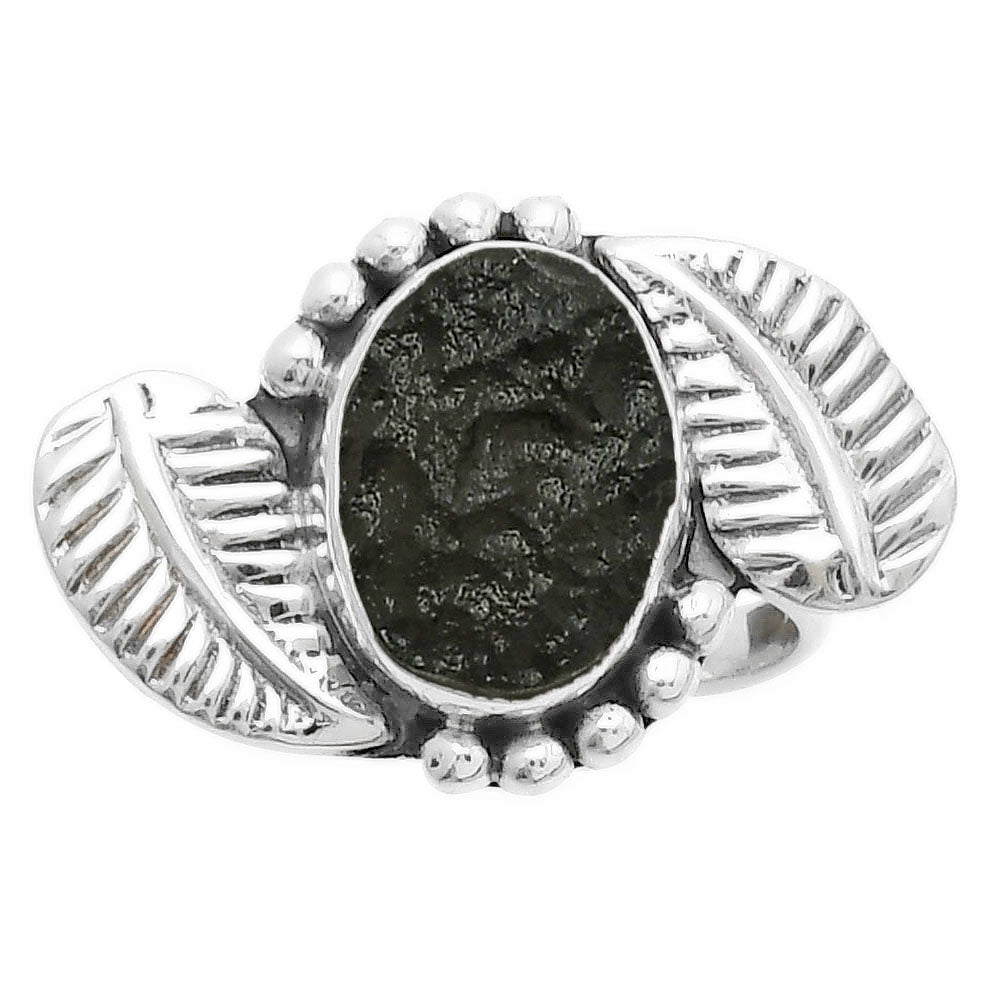 Southwest Design - Tektite Rough Ring size-8 R-1272 SDR170806