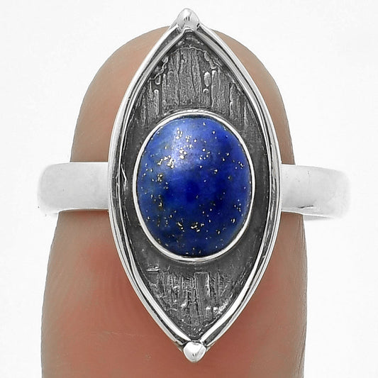 Natural Lapis - Afghanistan Ring size-8.5 R-1628 SDR170883